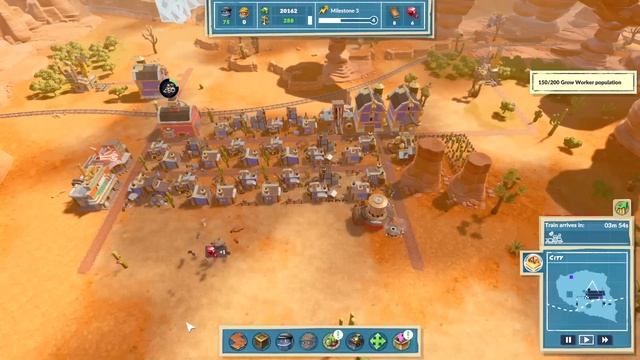 Desert Artifact Salvaging Colony Survival - Steamworld Build смотреть онлайн