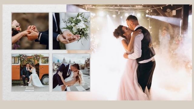 Шаблон для Свадебной фотокниги #1 смотреть онлайн