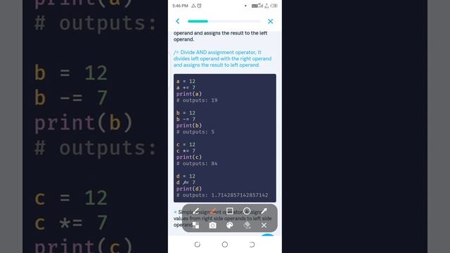 "Assignment Operator's" in python , Explain easily смотреть онлайн