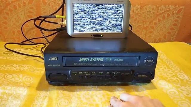 JVC HR-P29A пишущий видеоплеер VHS смотреть онлайн