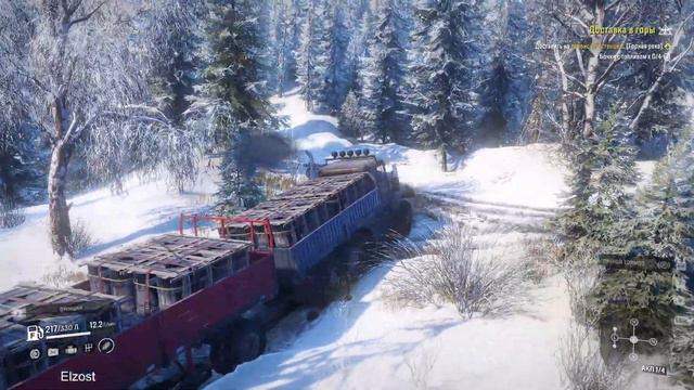 SNOWRUNNER : Прохождение #41 Доставка в горы смотреть онлайн