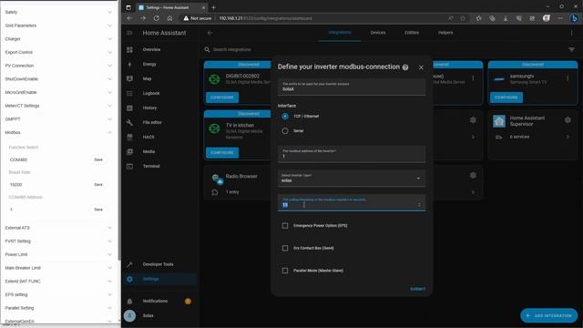07 - Configure Modbus Integration - Solax Solar Home Assistant Tutorial смотреть онлайн