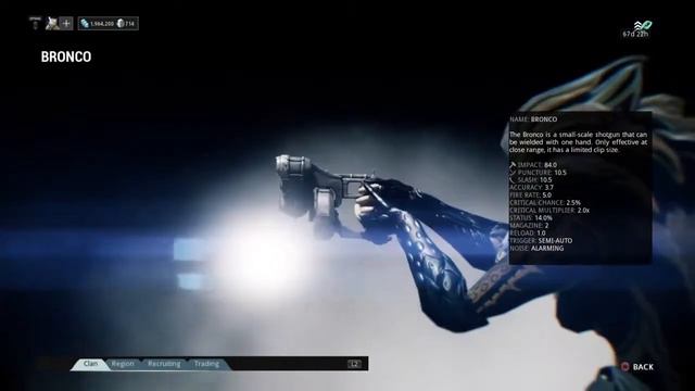 WARFRAME: Weapons Archive: Bronco смотреть онлайн