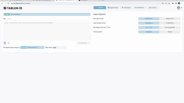 Pipelining unstructure data to the ClickHouse Cloud смотреть онлайн