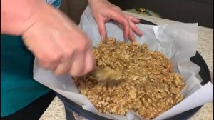 КУМЫКСКАЯ КУХНЯ.КЪОЗ ХЪАЛЮВА-КУМЫКСКИЙ ДЕСЕРТ или ореховая халва. ЗОЛОТОЙ ФОНД МИРОВОЙ КУЛИНАРИИ.