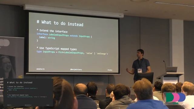 DDDPerth 2018 - Ben Lowry - You're doing TypeScript wrong смотреть онлайн