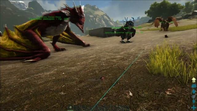 Виверны в Арк | Как вырастить виверну ?|Как украсть яйцо виверны ?|ARK Survival Evolved смотреть онлайн