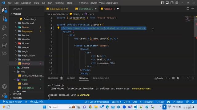 Part 51 React Tutorial | React Hooks | Custom React hooks | Custom hook to load data from API смотреть онлайн