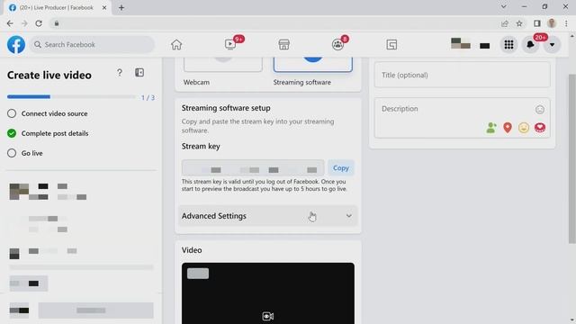 Panasonic AG-CX350 - Facebook Live (RTMPS Streaming) via USB Tethering смотреть онлайн