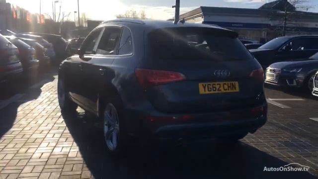 YG62CHN AUDI Q5 TDI QUATTRO S LINE SPECIAL EDITION GREY 2012, Sytner Audi Harrogate смотреть онлайн