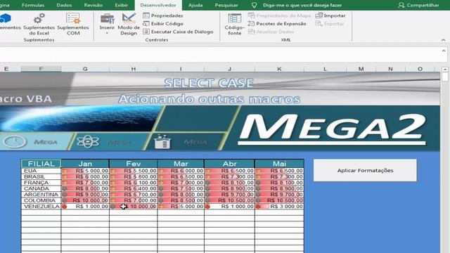 [EXCEL] VBA - Formatação Condicional usando SELECT CASE смотреть онлайн