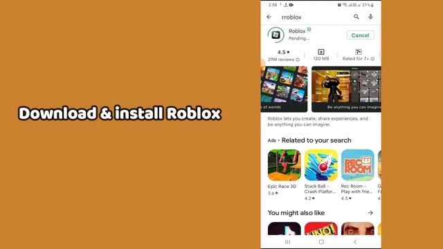 How to Download & install Roblox in Android Samsung s22/Ultra/Plus | Roblox Download Mobile смотреть онлайн