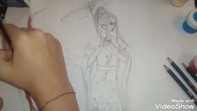 Как нарисовать Японку? смотреть онлайн