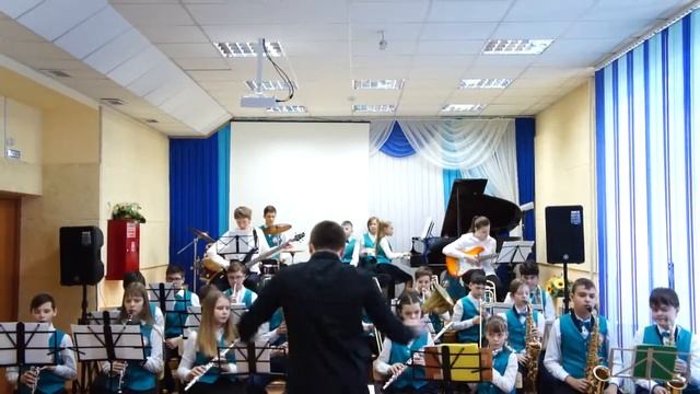 Духовой оркестр "Sib-brass" - Larry Nick "Fresh breeze" смотреть онлайн