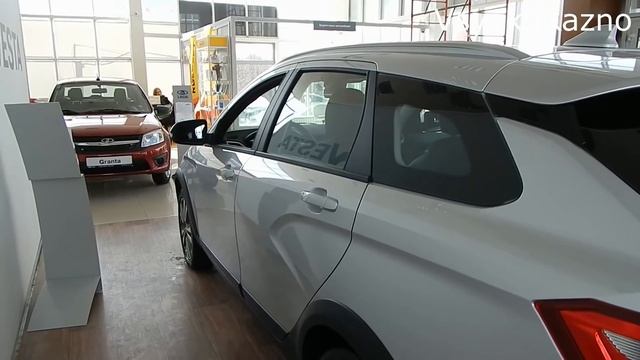 LADA Vesta SW Cross : цвет Платина (691) - металлик смотреть онлайн