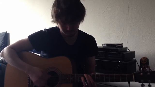 Foo Fighters - Everlong (cover, acoustic) смотреть онлайн