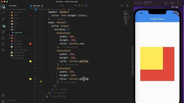 Flutter: Stack Widget смотреть онлайн