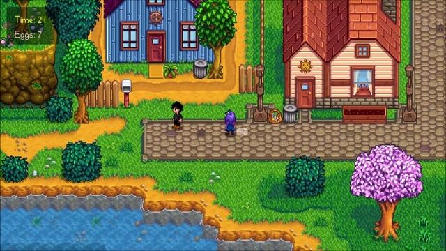 How to win the Egg Hunt | Winning with 14 eggs | Stardew Valley | Egg Festival смотреть онлайн