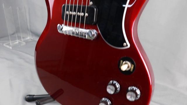 Beautiful Cherry Red Gibson SG Custom смотреть онлайн