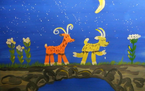 Как нарисовать сказку Про Козочку и Барана смотреть онлайн