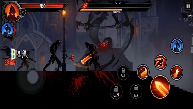 Shadow Knight Ninja Fight Game (Android) Gameplay/Walkthrough # 1 смотреть онлайн