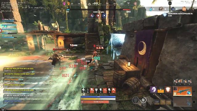 NEW WORLD- STRIKING DOWN FOES WITH THE WARHAMMER (ATLAS TANK PVP COMBAT MONTAGE) смотреть онлайн