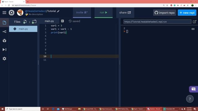 Python Class Day 3: Update Variables смотреть онлайн