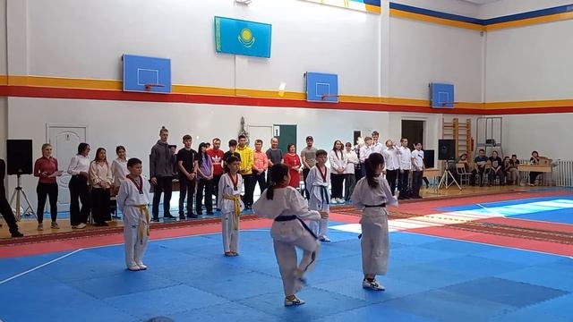 Показательное выступление по Таекводо WT Рудный 23 04 2022 смотреть онлайн