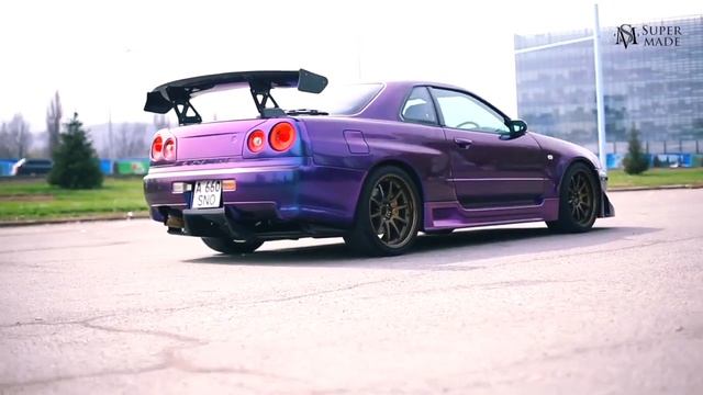 Алматинский Nissan Skyline GT-R R34 NurSpec от Supermade.kz смотреть онлайн