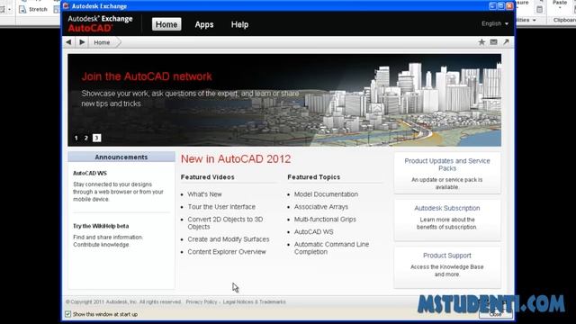 1. AutoCAD 2012 TS - Upoznavanje radnog sučelja - chikaasistent.com смотреть онлайн