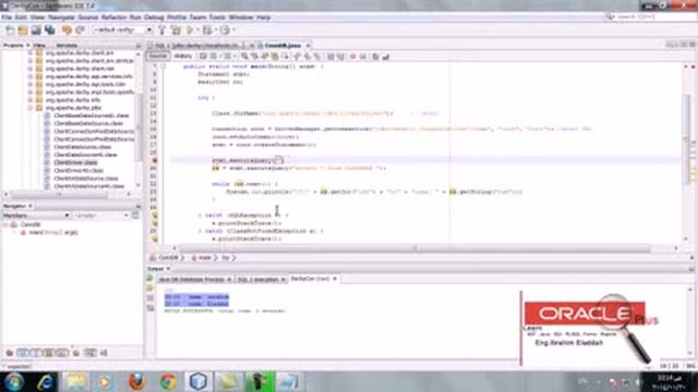 Java Connect with Derby database and make jar File смотреть онлайн