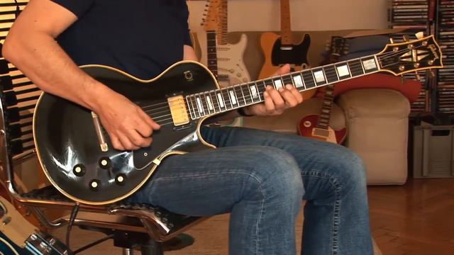1969 Gibson Les Paul Custom смотреть онлайн