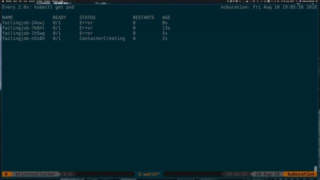 restartPolicy: never - How to kill an entire K8s cluster with an innocent mistake! (1/2) смотреть онлайн