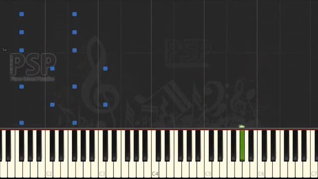 [ Piano Solo Tutorial ] Chrono Trigger - Guardia Castle, Courage and Pride (synthesia) смотреть онлайн