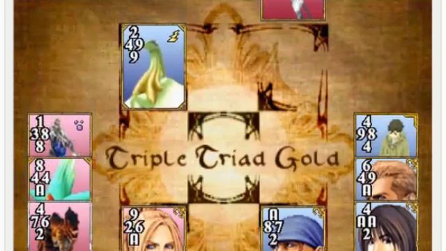 TRIPLE TRIAD GOLD - IL GIOCO DI CARTE DI FINAL FANTASY VIII/THE FINAL FANTASY VIII CARD GAME смотреть онлайн