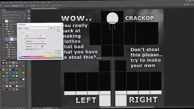 Best | Fully customizable ROBLOX clothing template: By Crackop смотреть онлайн