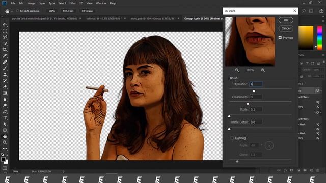 How to make Cartoon Effect on Photoshop смотреть онлайн