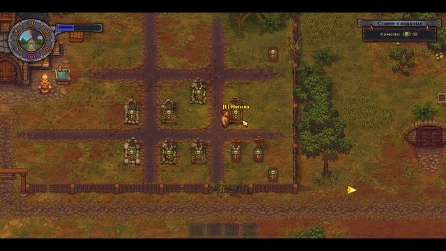 Хранитель кладбища. Говорящий осел и череп - Graveyard Keeper #1 (Первый Взгляд) смотреть онлайн