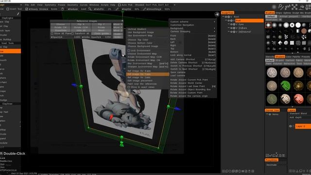 Viewport Shading, Background Swap, Reference Planes - Intro to 3D Coat 003 смотреть онлайн