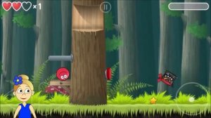 Бабушка Шошо и Игра КРАСНЫЙ ШАР / Спасаем дремучий лес !  (RED BALL 4 Серия#2 )