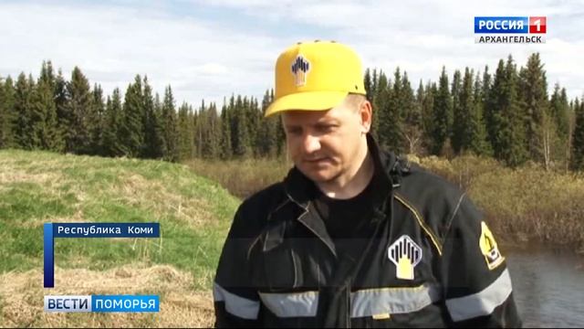 В республике Коми в речку Большая Макариха выпустили мальков сига смотреть онлайн