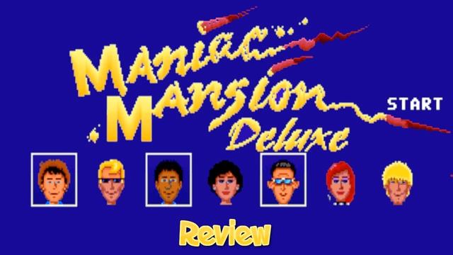 Maniac Mansion Deluxe Review смотреть онлайн