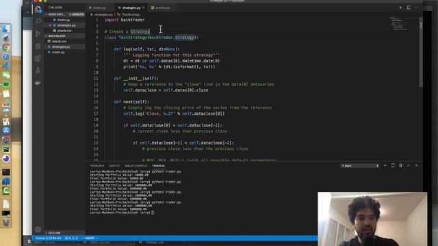 Algorithmic Trading with Python and Backtrader (Part 2) смотреть онлайн