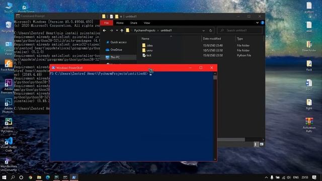 ??Python GUI Tkinter ตอนที่ 15 - Convert .PY to .EXE смотреть онлайн