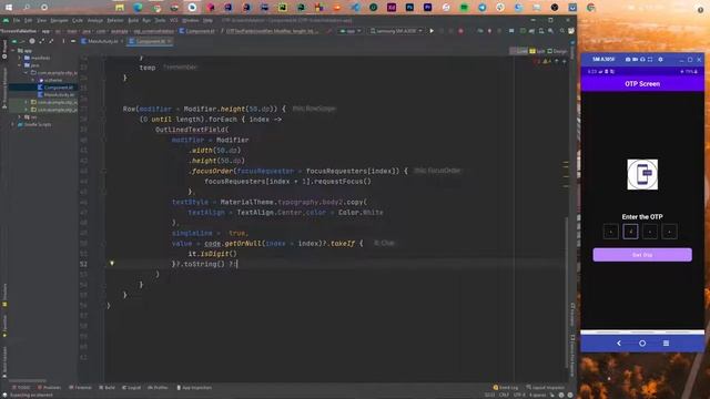 #16 OTP Screen Validation With JetPack Compose بالعربي смотреть онлайн