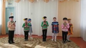 "Как на двор пришла весна", Исполняет: Группа "Игрунчики", 5 лет