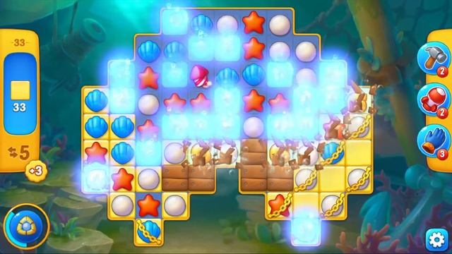 Fishdom – Level 33 Super Hard | Match-3 Puzzle смотреть онлайн