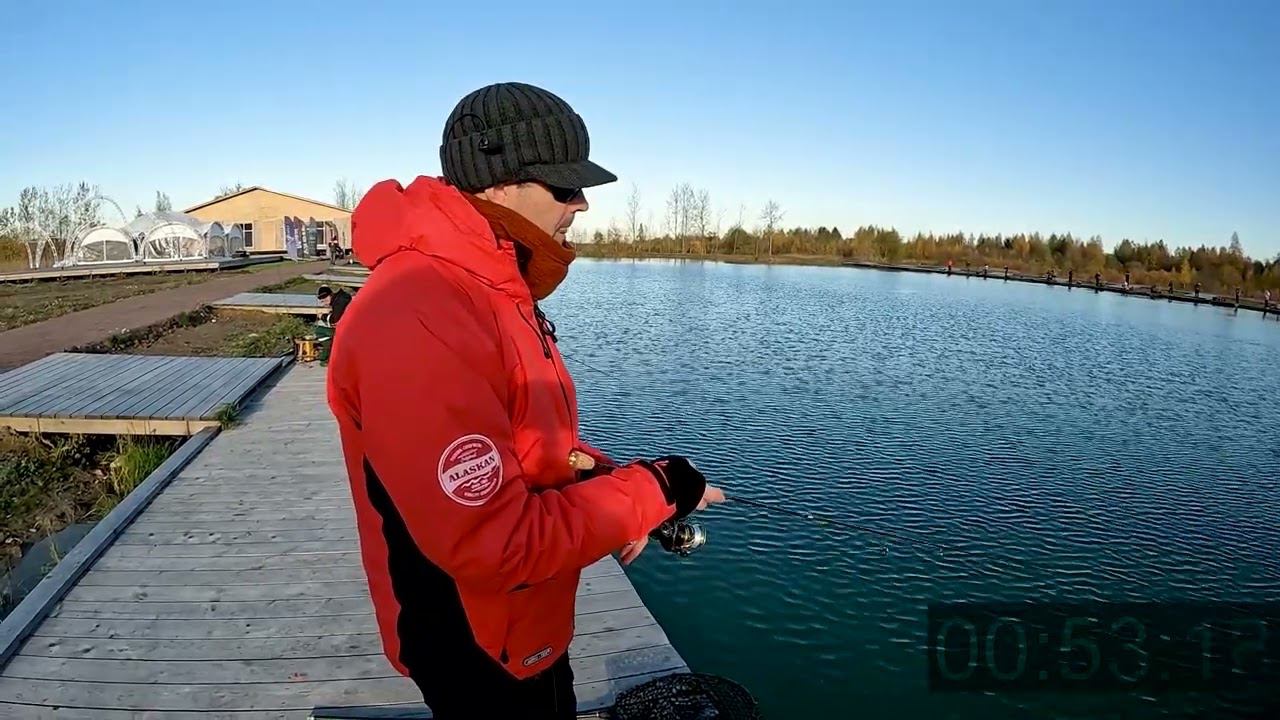 Не смог подобрать приманку и с треском проиграл. Ловим прудовую форель на силикон. AKARA Maggot 1.6 смотреть онлайн