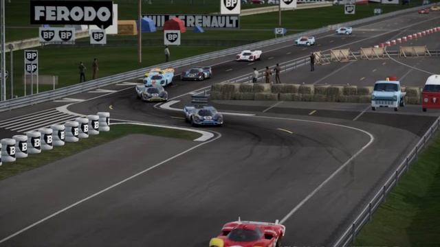 Project CARS 2 Vintage Le Mans replay Ferrari 512 смотреть онлайн