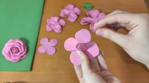 Роза из фоамирана ЗАКОЛКА Украшения для волос Рукоделие Цветы из фоамирана